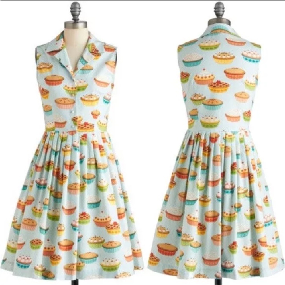 NWT Modcloth You’re In Luck Pie Dress Size 18 RARE!!